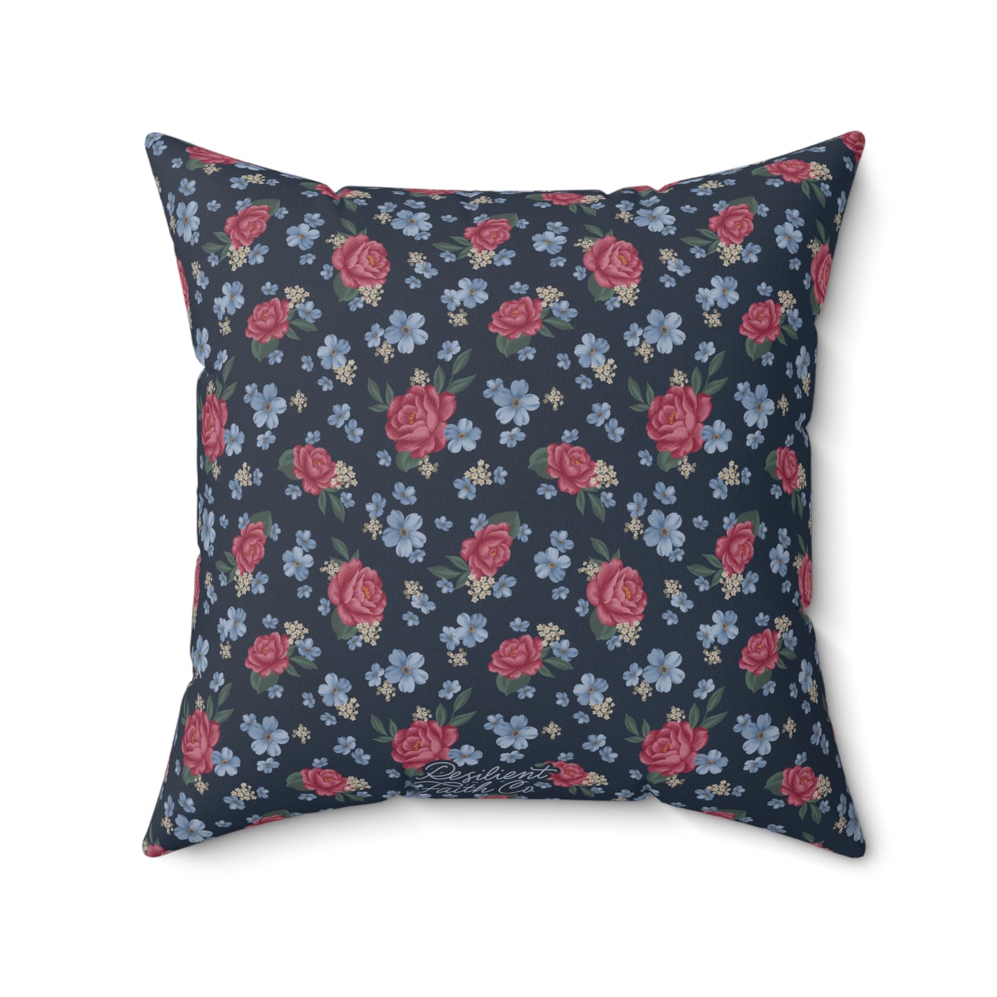 Exodus 24:3 - Navy - Decorative Pillow