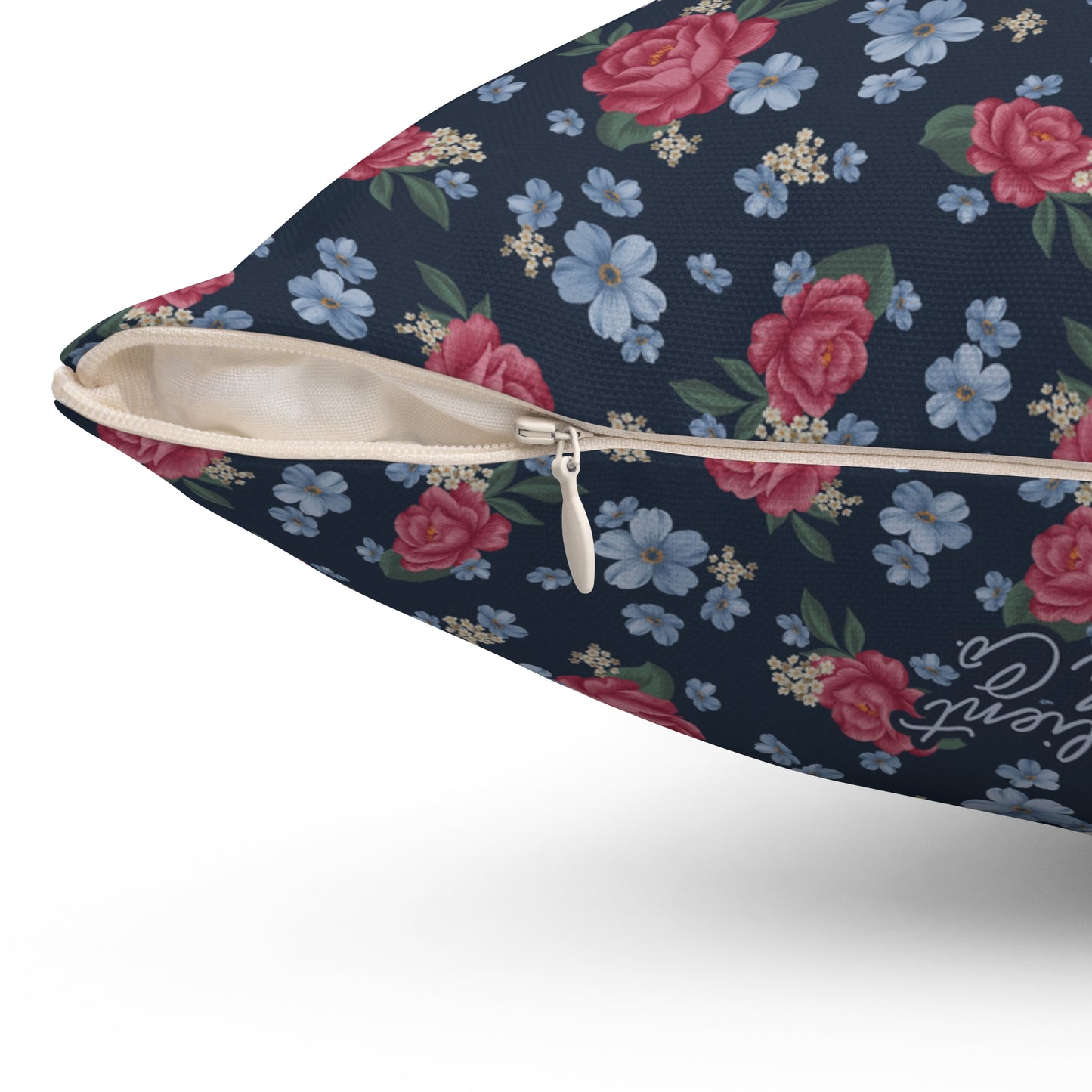 Exodus 24:3 - Navy - Decorative Pillow