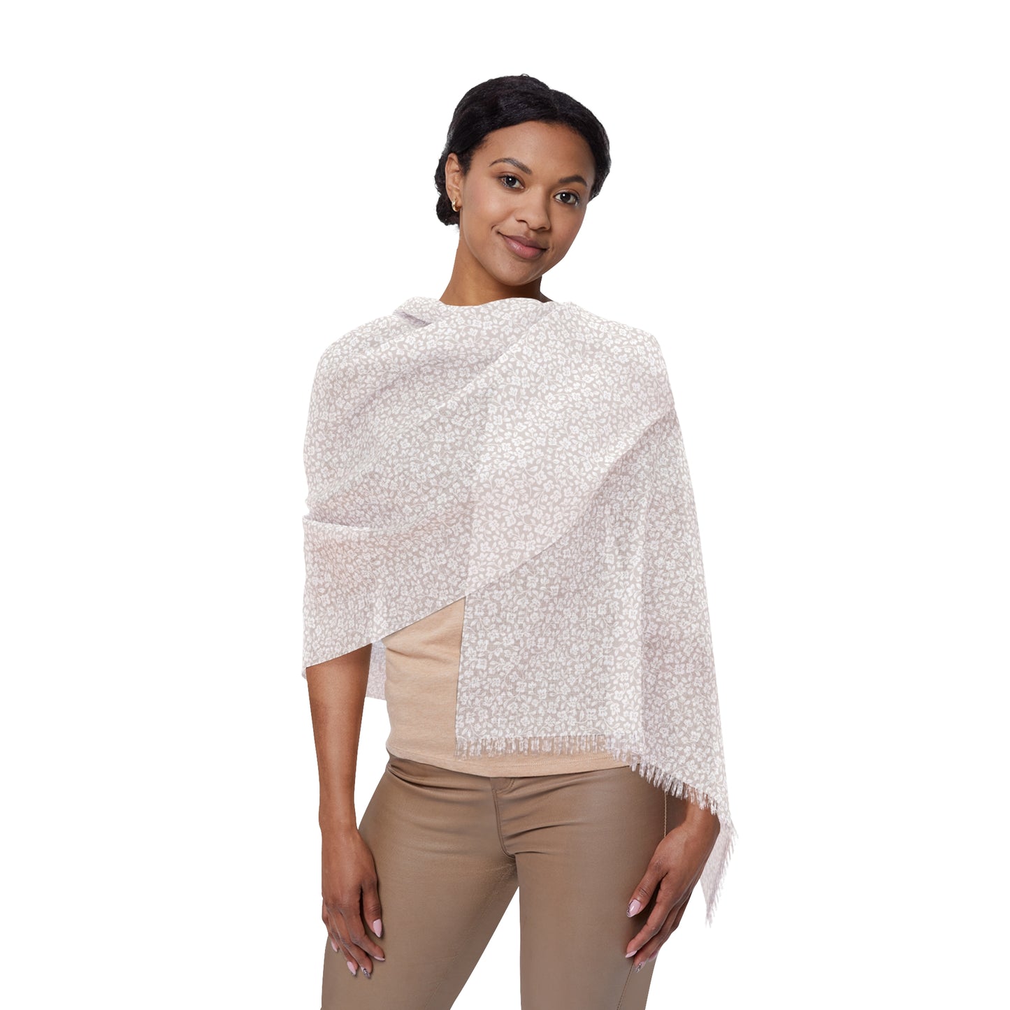 2 Corinthians 4:8-9 - Taupe - Lightweight Scarf