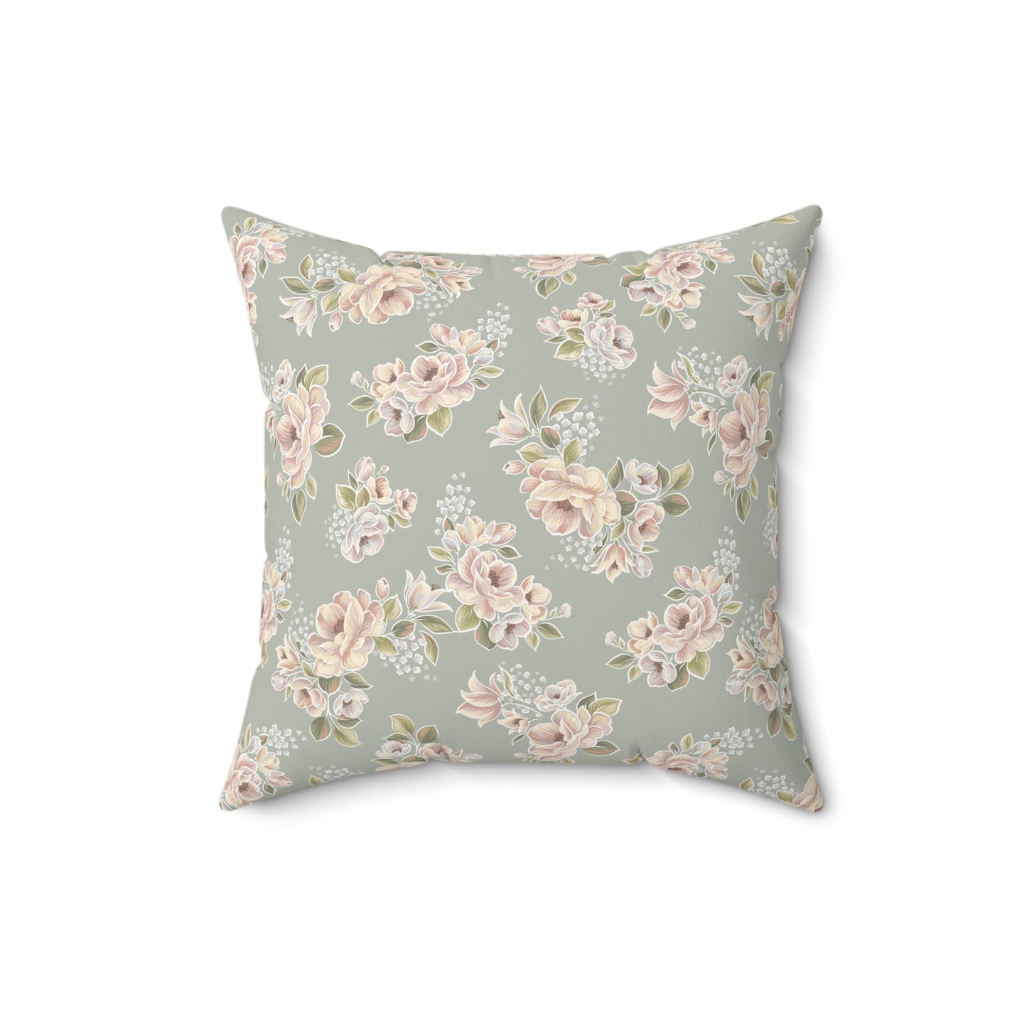 1 Corinthians 13:4-7 - Faux Suede Square Pillow
