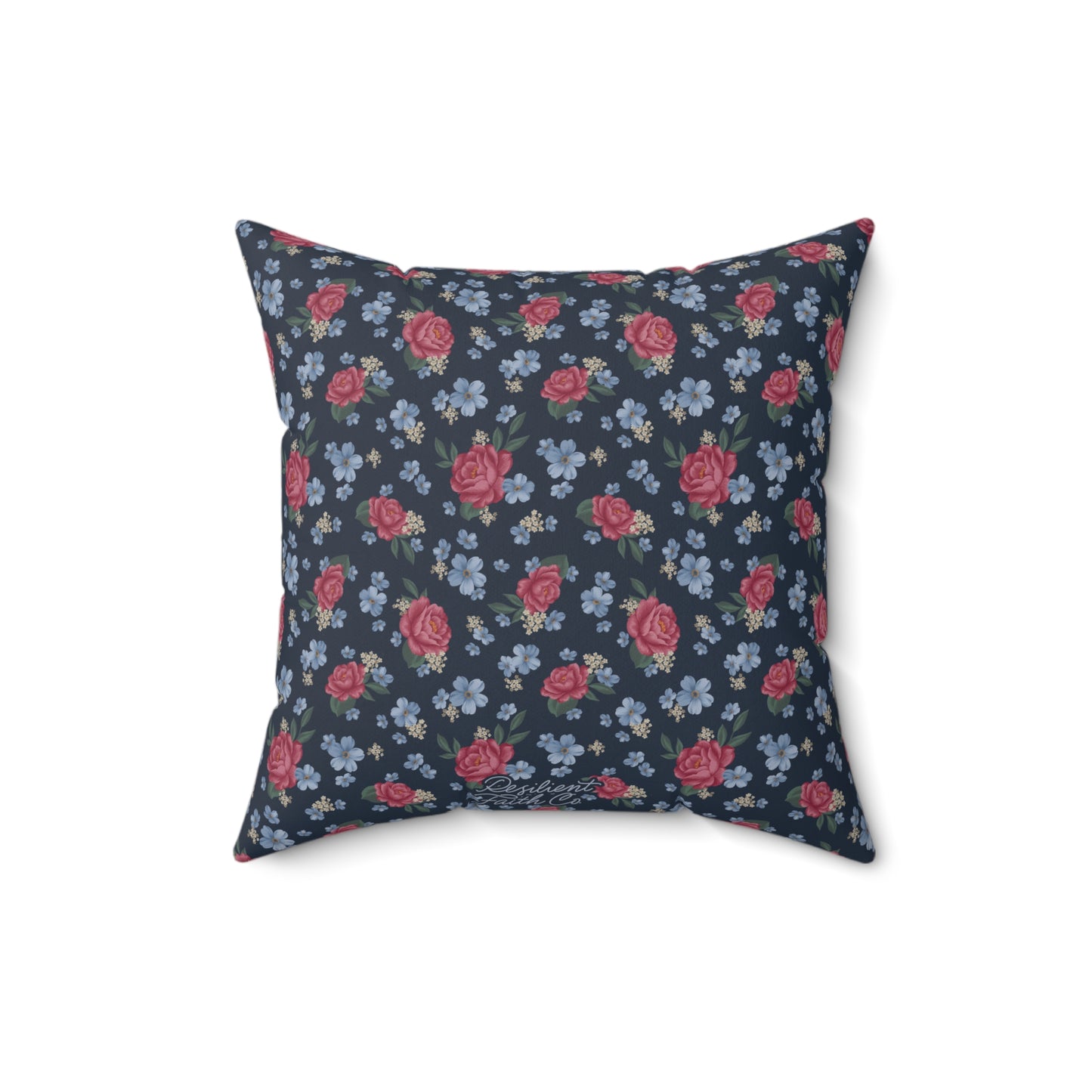 Exodus 24:3 - Navy - Decorative Pillow