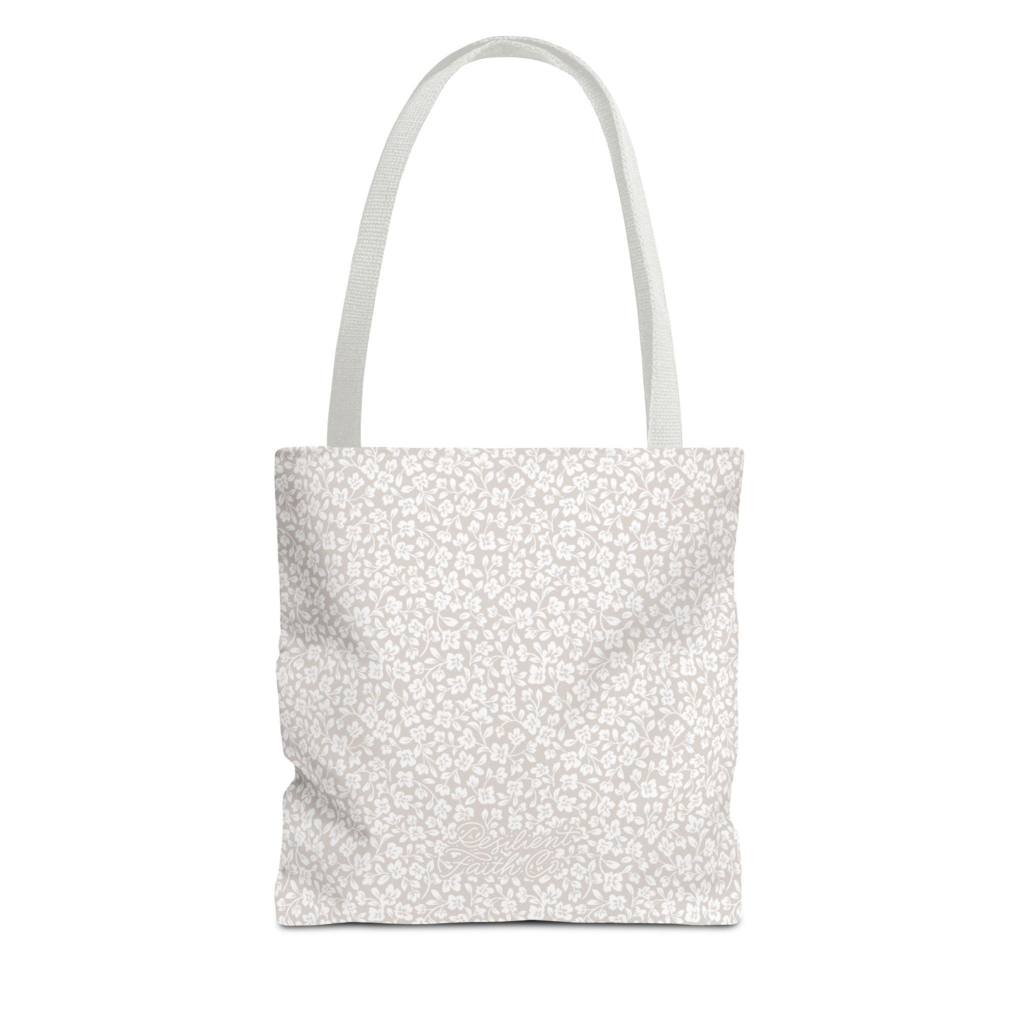 2 Corinthians 4:8-9 - Taupe - Eco-Friendly Tote