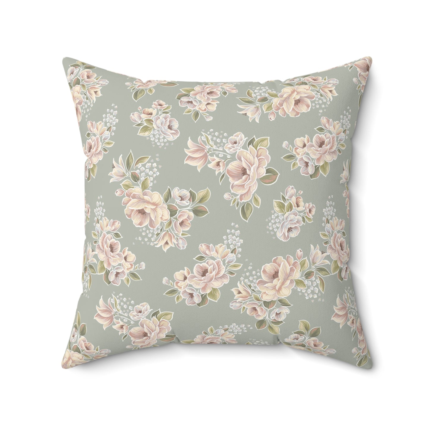 1 Corinthians 13:4-7 - Faux Suede Square Pillow