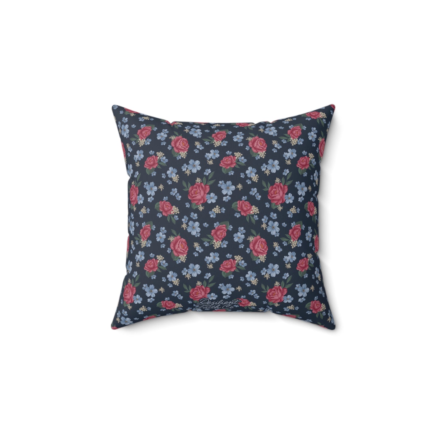 Exodus 24:3 - Navy - Decorative Pillow