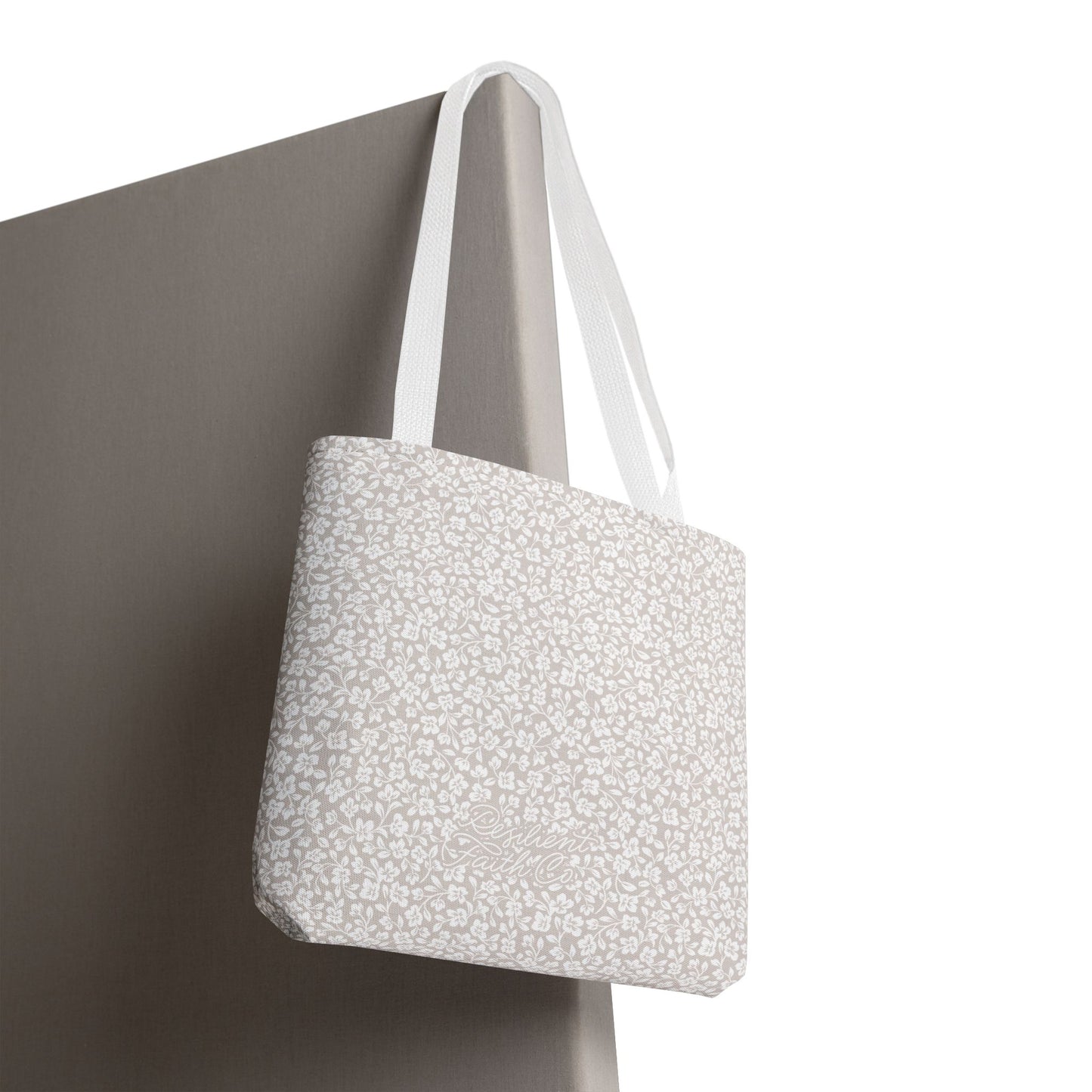 2 Corinthians 4:8-9 - Taupe - Eco-Friendly Tote