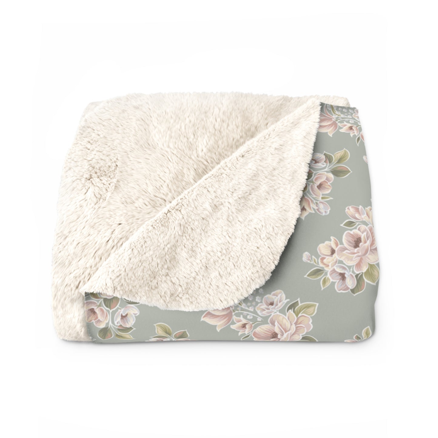 1 Corinthians 13:4-7 - Cozy Sherpa Blanket