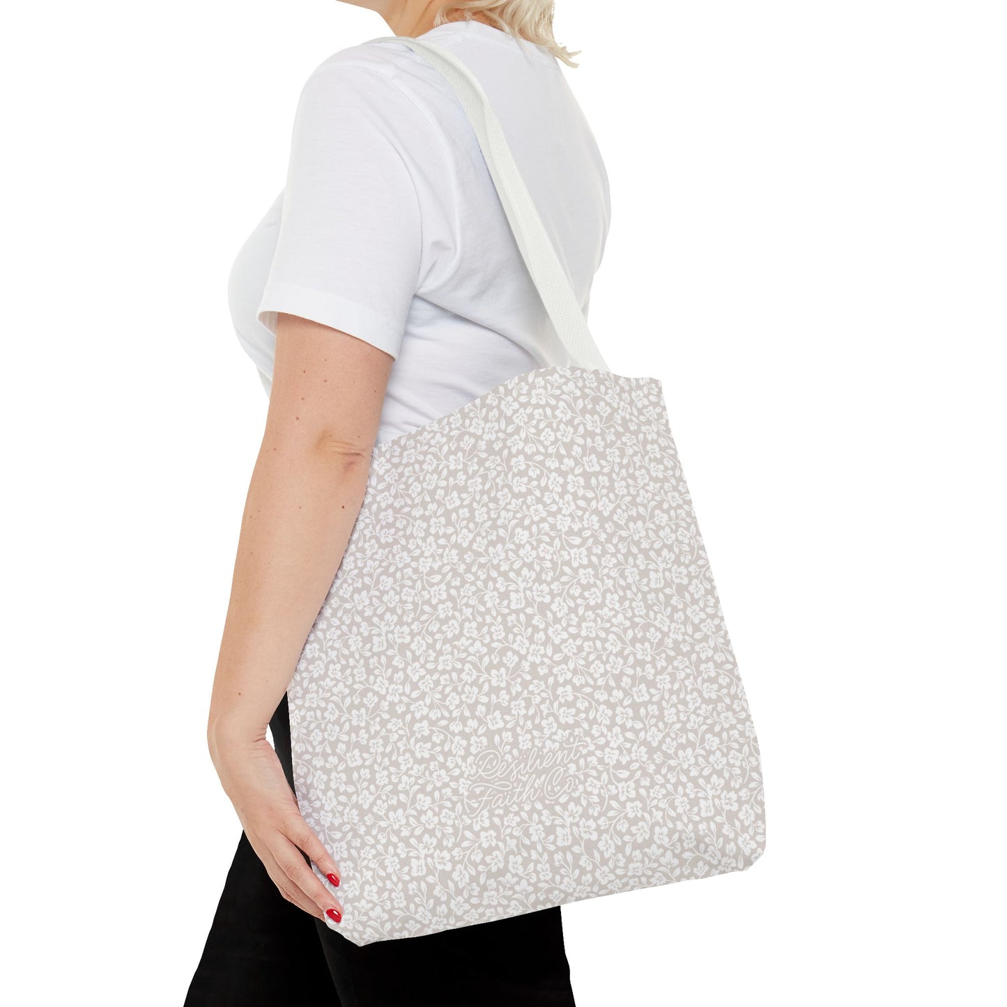 2 Corinthians 4:8-9 - Taupe - Eco-Friendly Tote