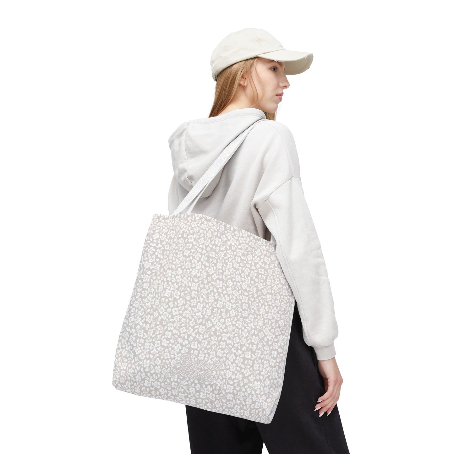 2 Corinthians 4:8-9 - Taupe - Eco-Friendly Tote