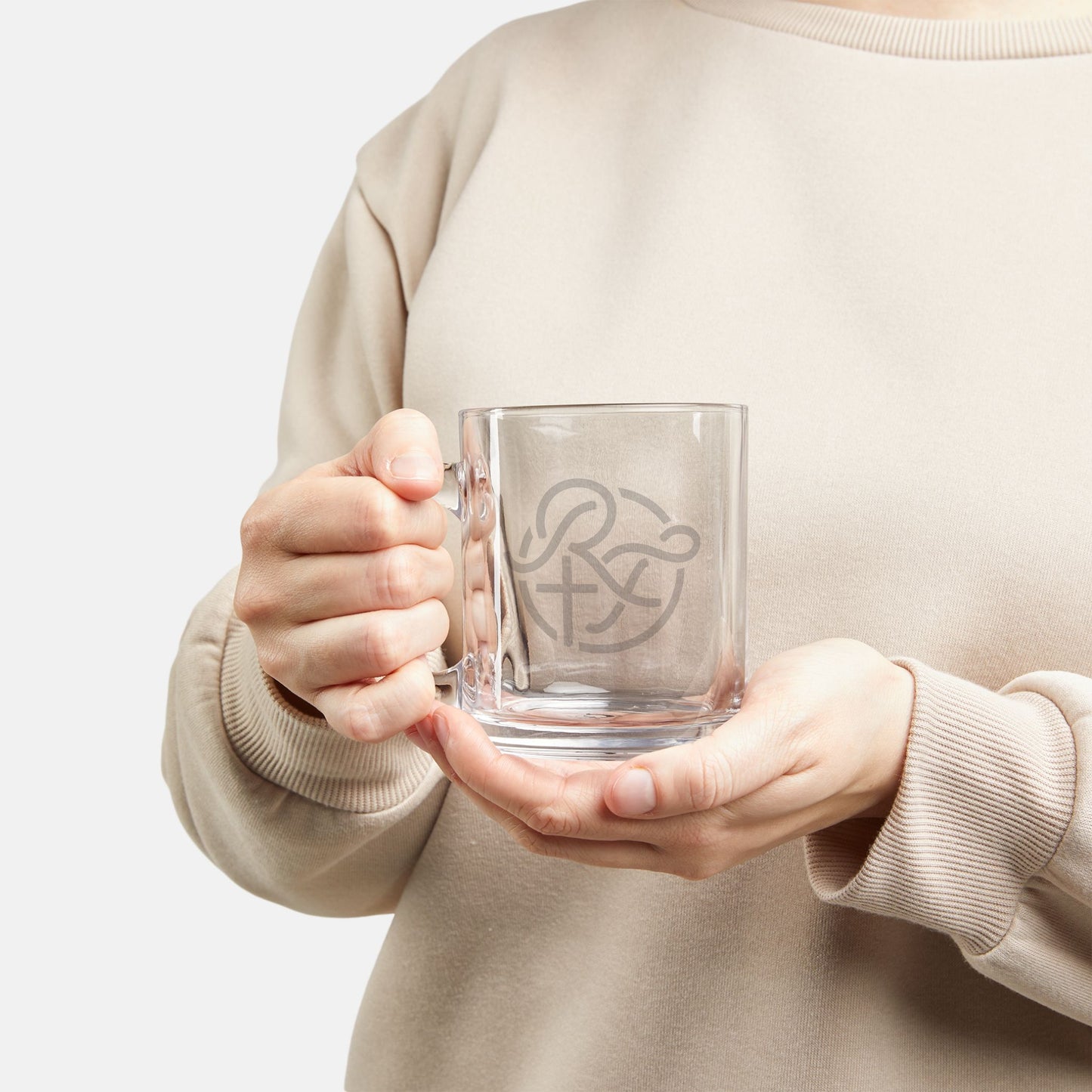 2 Corinthians 4:8-9 - 10oz Glass Mug