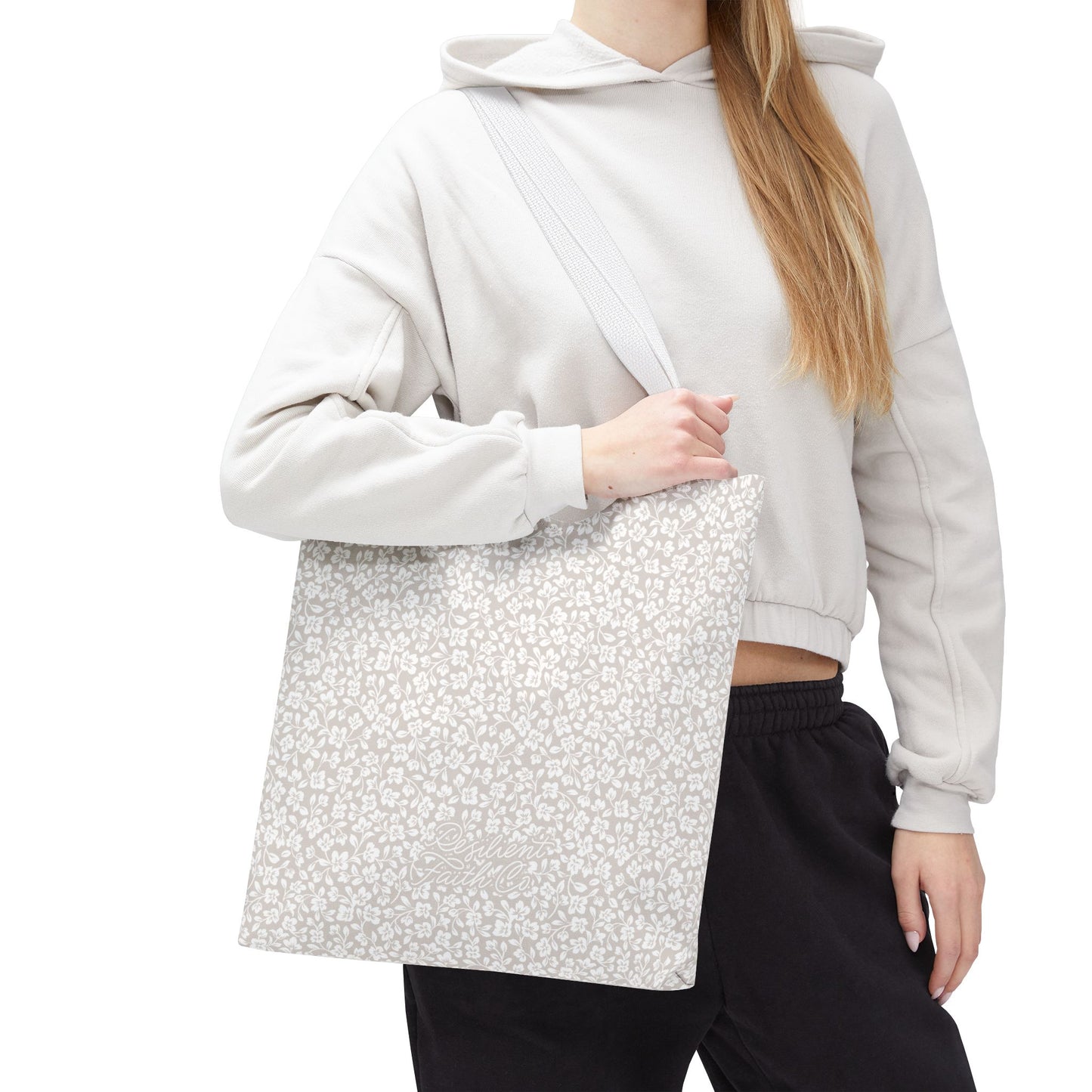 2 Corinthians 4:8-9 - Taupe - Eco-Friendly Tote