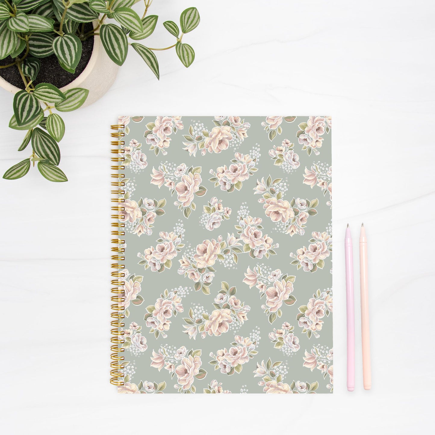 1 Corinthians 13:4-7 - Notebook Hardcover Spiral 8.5 x 11