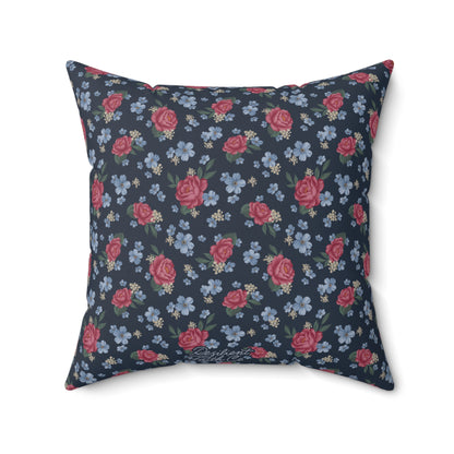 Exodus 24:3 - Navy - Decorative Pillow