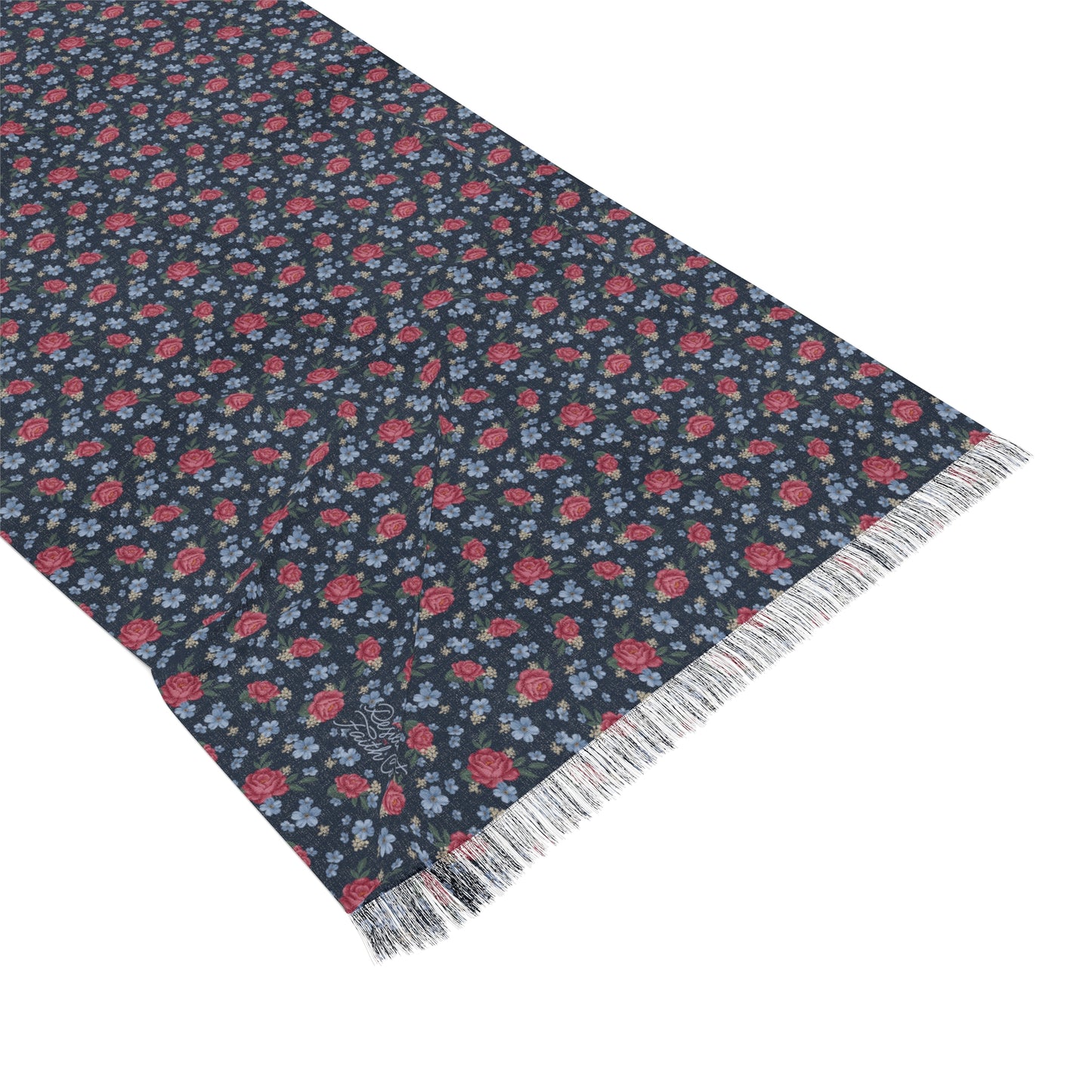 Exodus 24:3 - Navy - Light Scarf