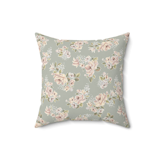 1 Corinthians 13:4-7 -  Faux Suede Square Pillow