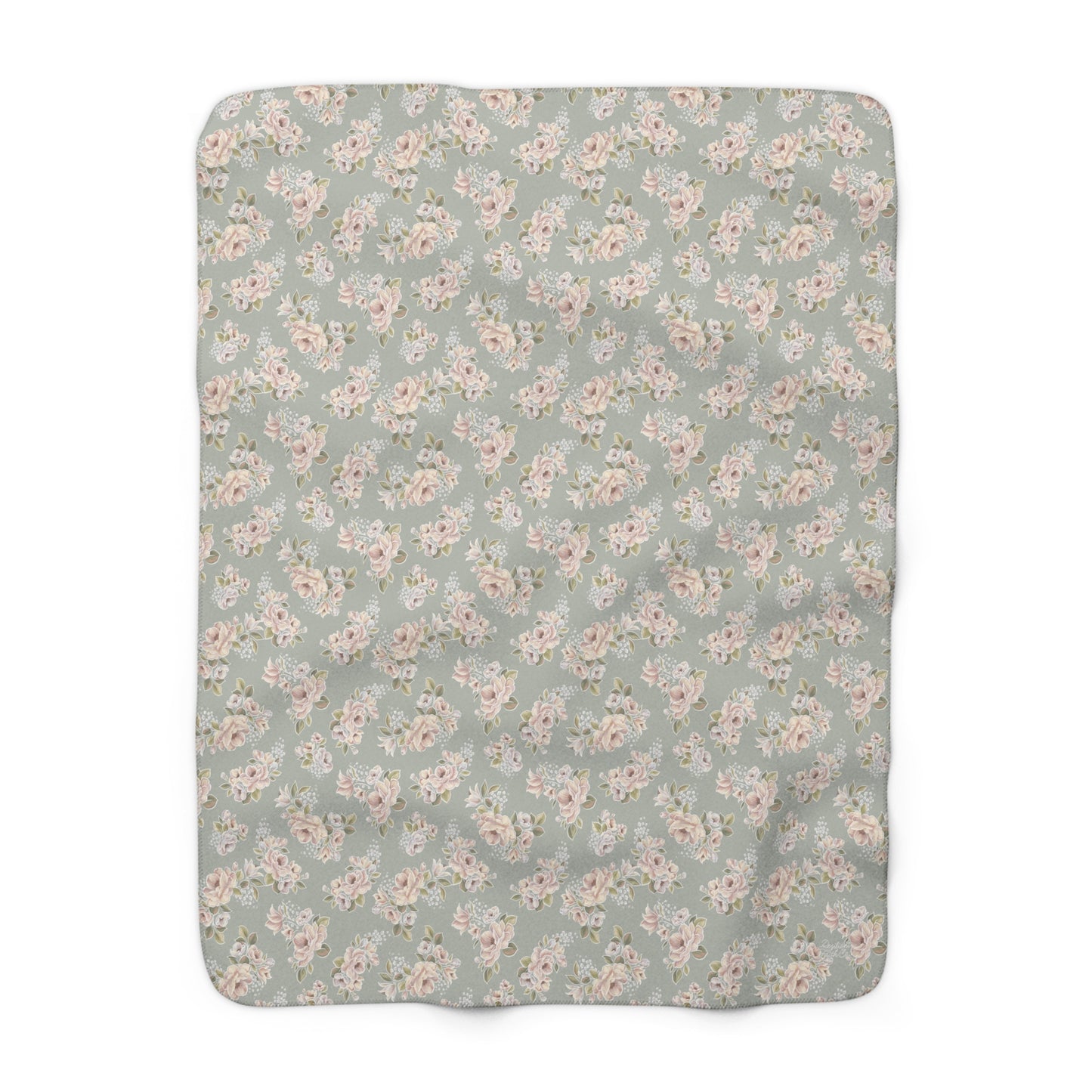 1 Corinthians 13:4-7 - Cozy Sherpa Blanket
