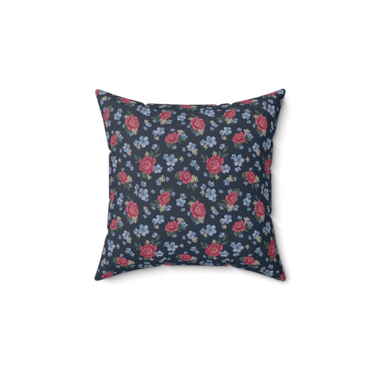 Exodus 24:3 - Navy - Decorative Pillow