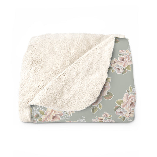1 Corinthians 13:4-7 - Cozy Sherpa Blanket