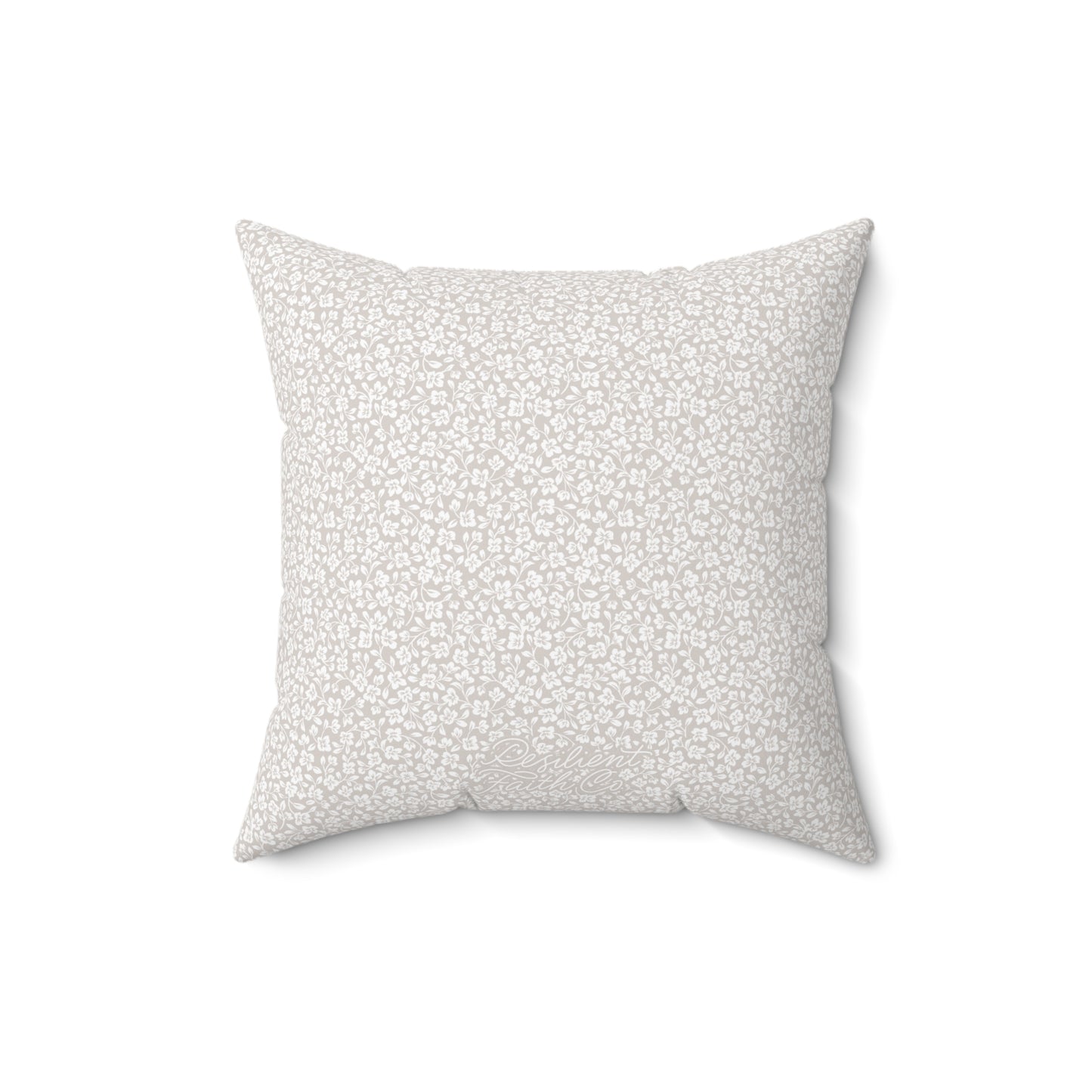 2 Corinthians 4:8-9 - Taupe - Throw Pillow