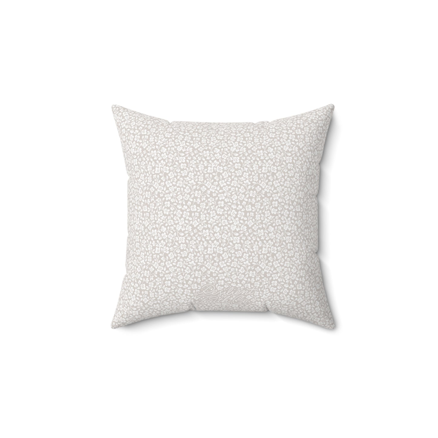 2 Corinthians 4:8-9 - Taupe - Throw Pillow