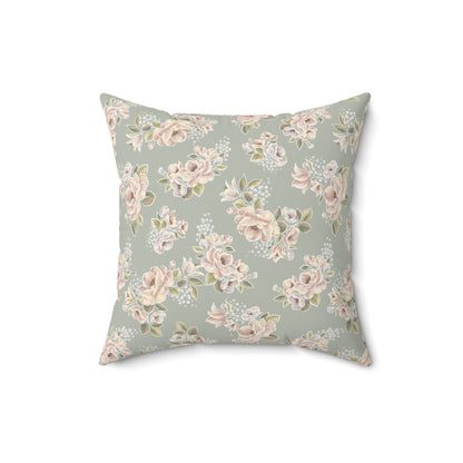 1 Corinthians 13:4-7 -  Faux Suede Square Pillow