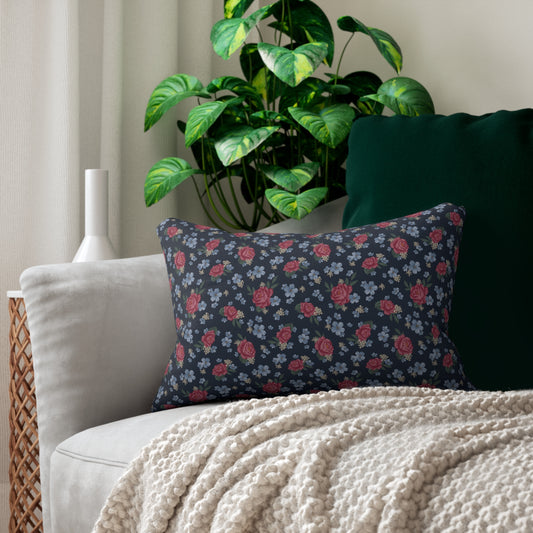 Exodus 24:3 - Navy - Lumbar Pillow