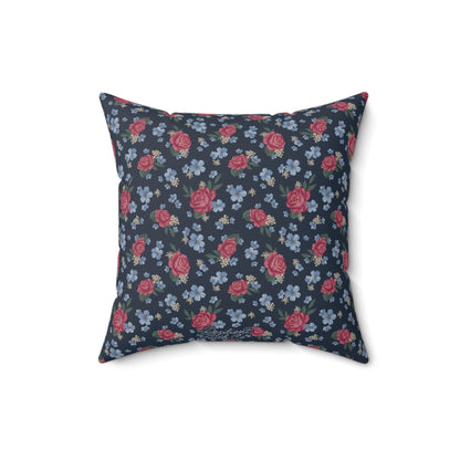 Exodus 24:3 - Navy - Decorative Pillow