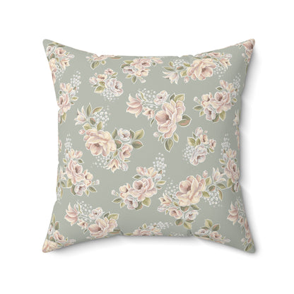 1 Corinthians 13:4-7 -  Faux Suede Square Pillow