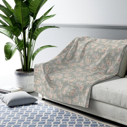 1 Corinthians 13:4-7 - Cozy Sherpa Blanket