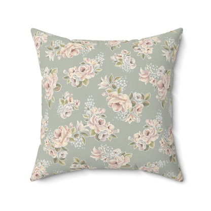 1 Corinthians 13:4-7 -  Faux Suede Square Pillow