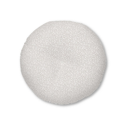 2 Corinthians 4:8-9 - Taupe - Round Floor Pillow