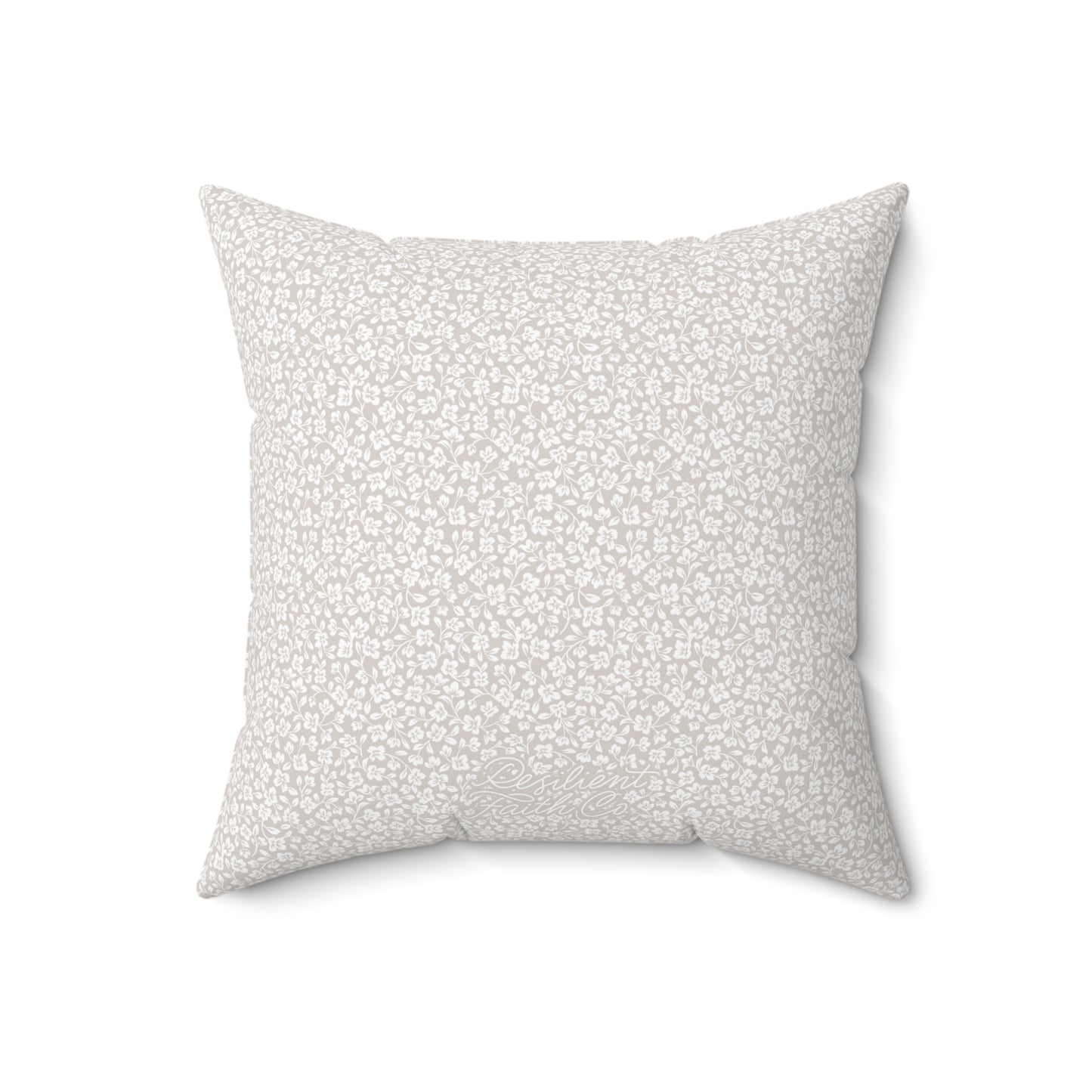 2 Corinthians 4:8-9 - Taupe - Throw Pillow