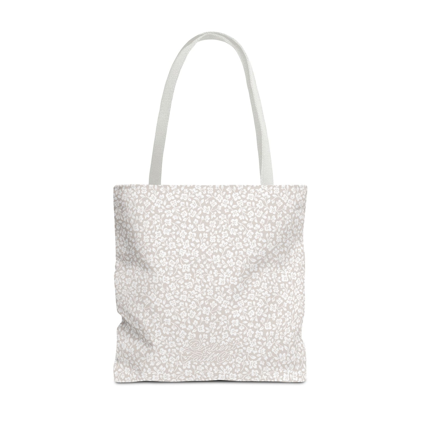 2 Corinthians 4:8-9 - Taupe - Eco-Friendly Tote