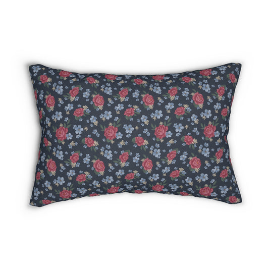 Exodus 24:3 - Navy - Lumbar Pillow