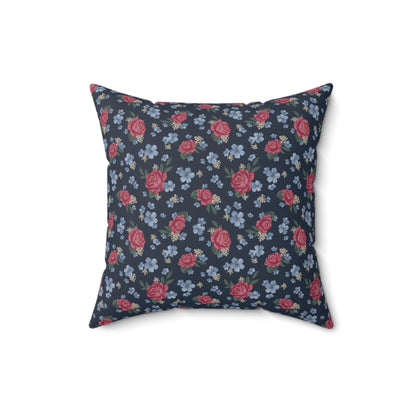 Exodus 24:3 - Navy - Decorative Pillow