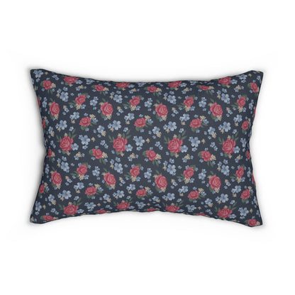 Exodus 24:3 - Navy - Lumbar Pillow