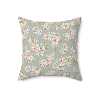 1 Corinthians 13:4-7 -  Faux Suede Square Pillow