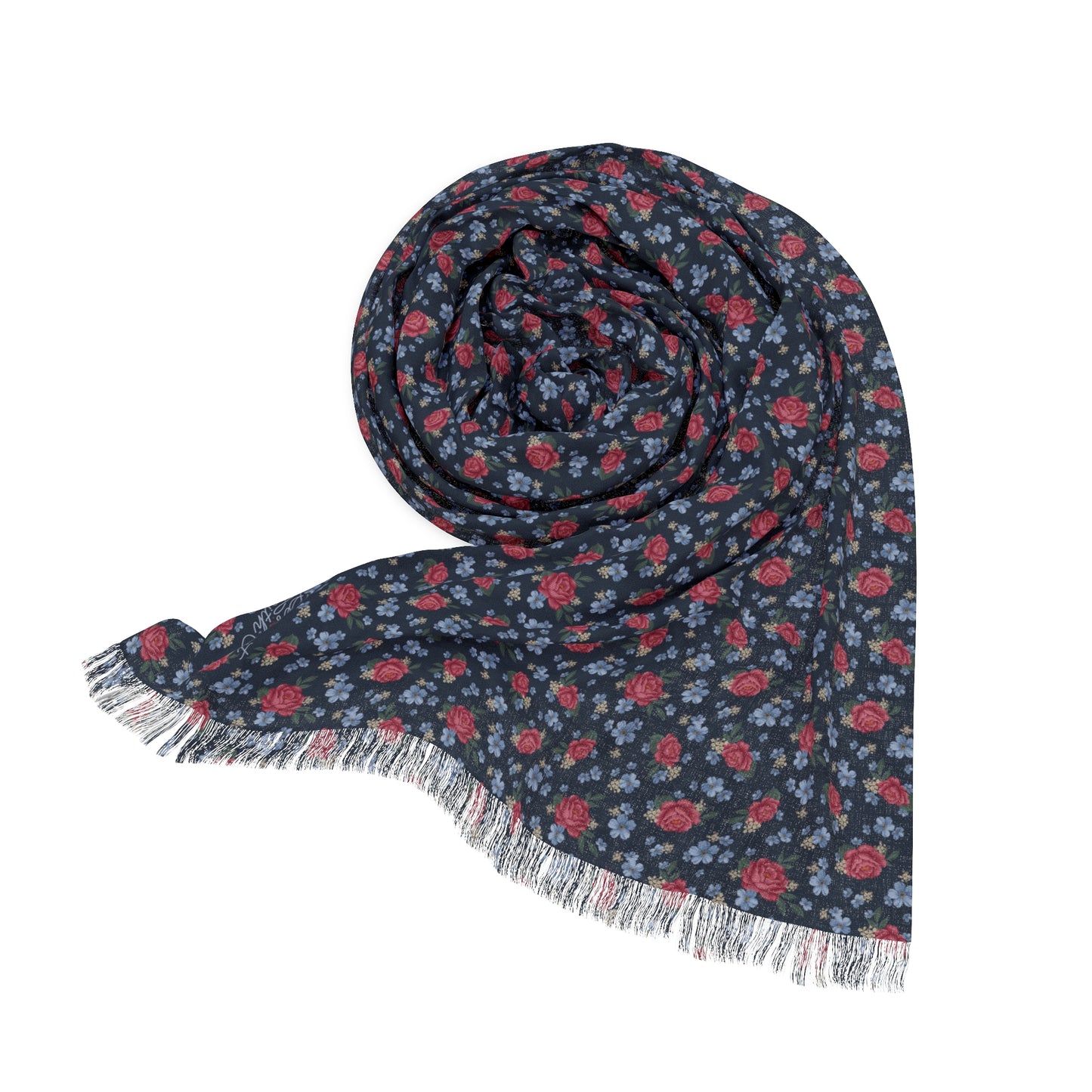 Exodus 24:3 - Navy - Light Scarf
