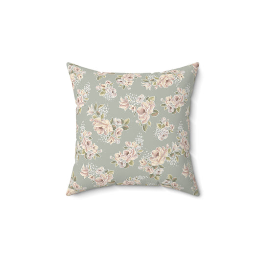 1 Corinthians 13:4-7 -  Faux Suede Square Pillow