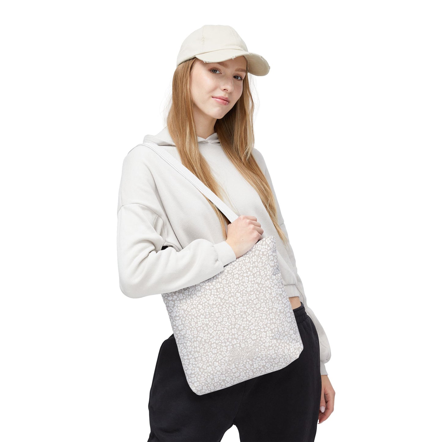 2 Corinthians 4:8-9 - Taupe - Eco-Friendly Tote