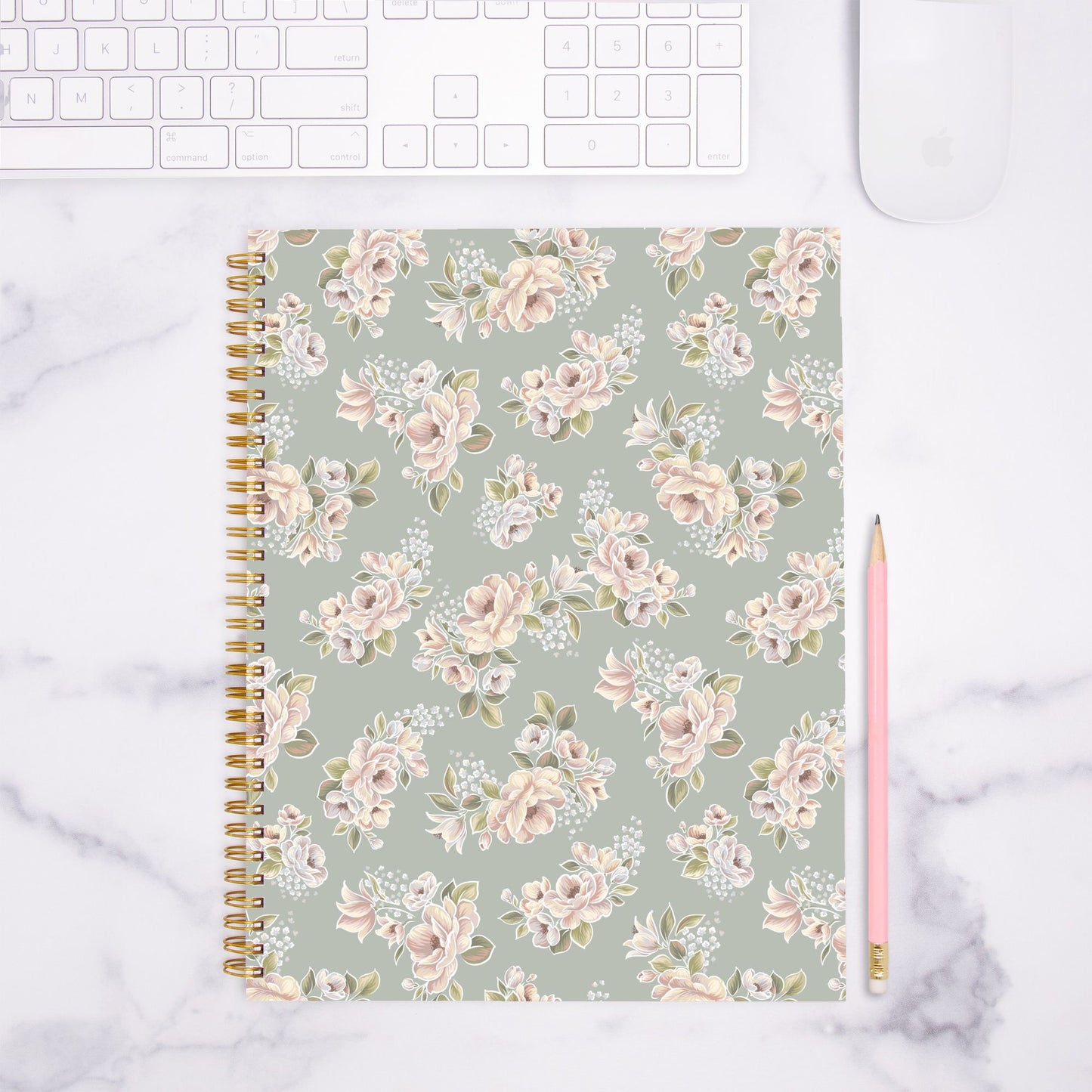 1 Corinthians 13:4-7 - Notebook Hardcover Spiral 8.5 x 11
