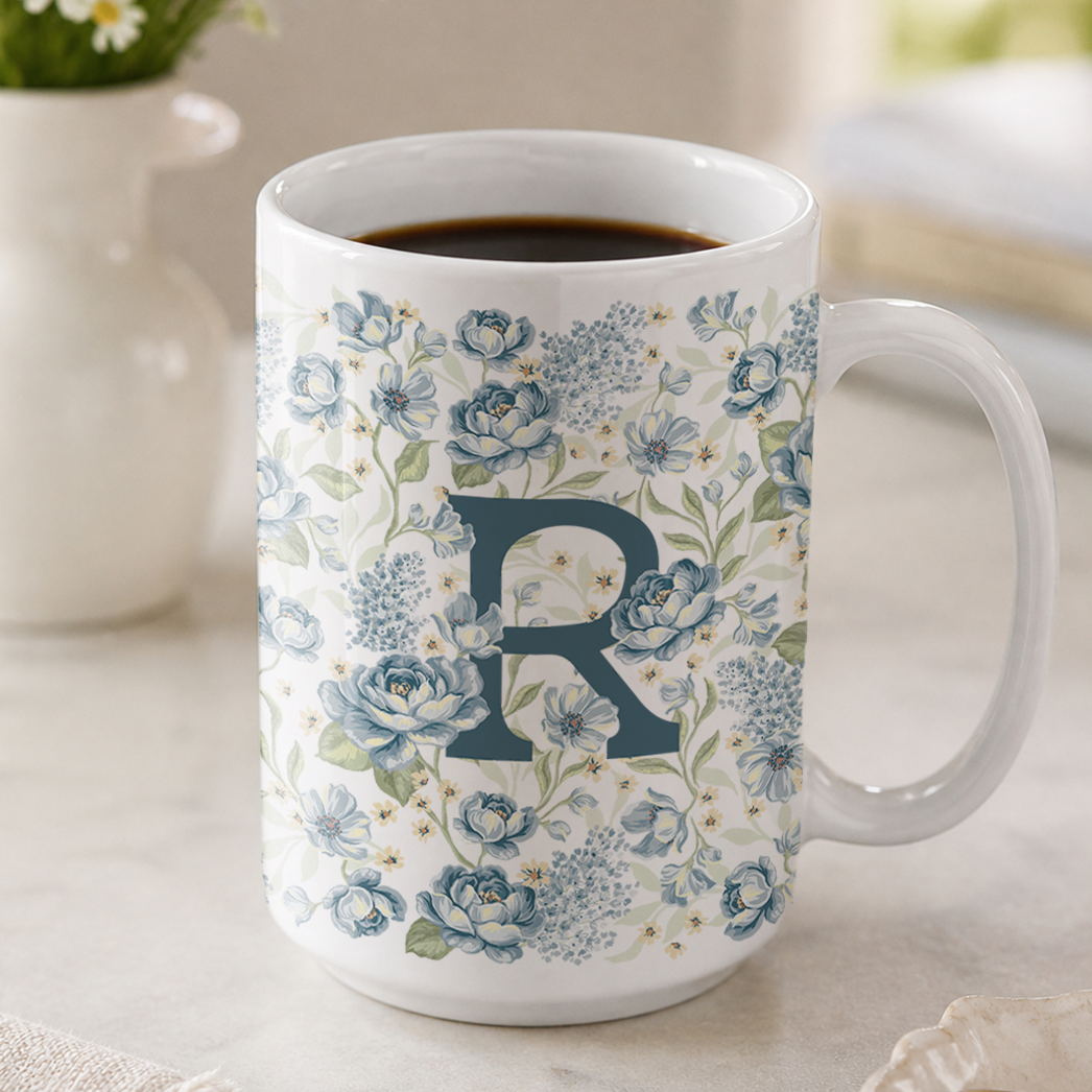 P | Cafe Mug